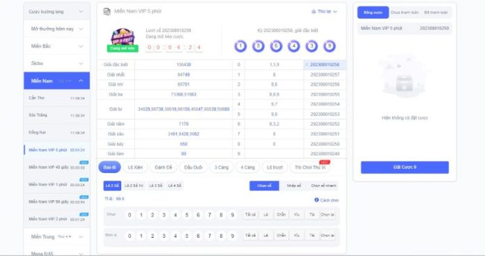 xo-so-ek88-2 Giao diện chơi xổ số bao lô tại ek88